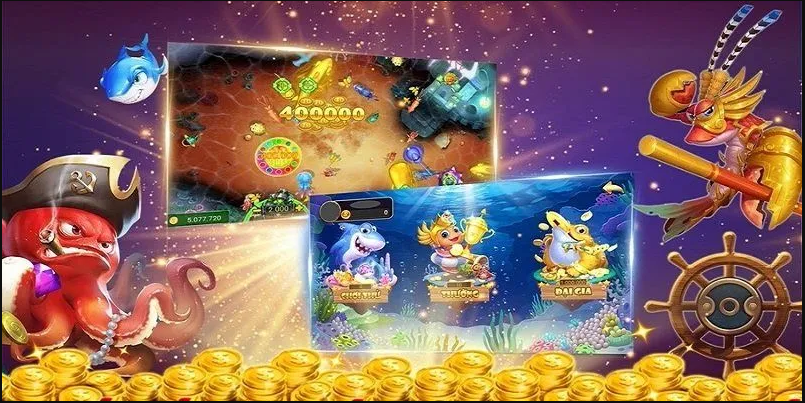 Bắn cá online - Game bắn cá đại dương thú vị
