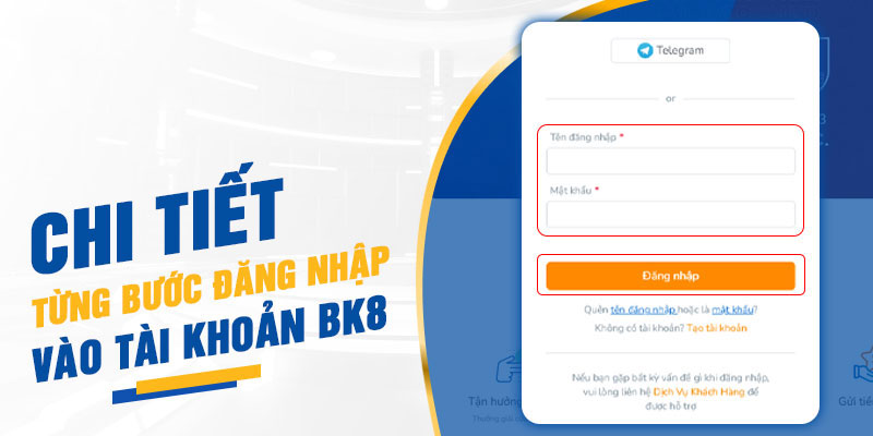 Lưu ý khi đăng nhập BK8 cho người mới